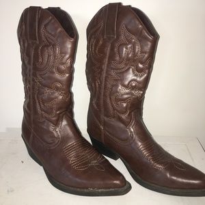 Steve Madden Madden Girl Cowboy Boots WORN ONCE